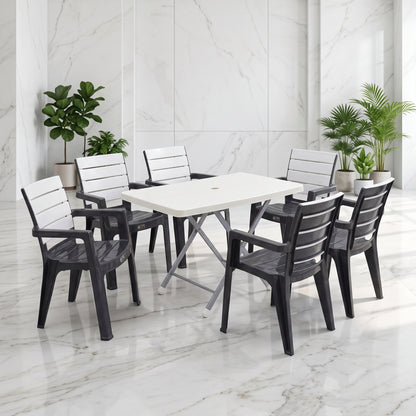 Dual-Glow Full Plastic Chairs Set
