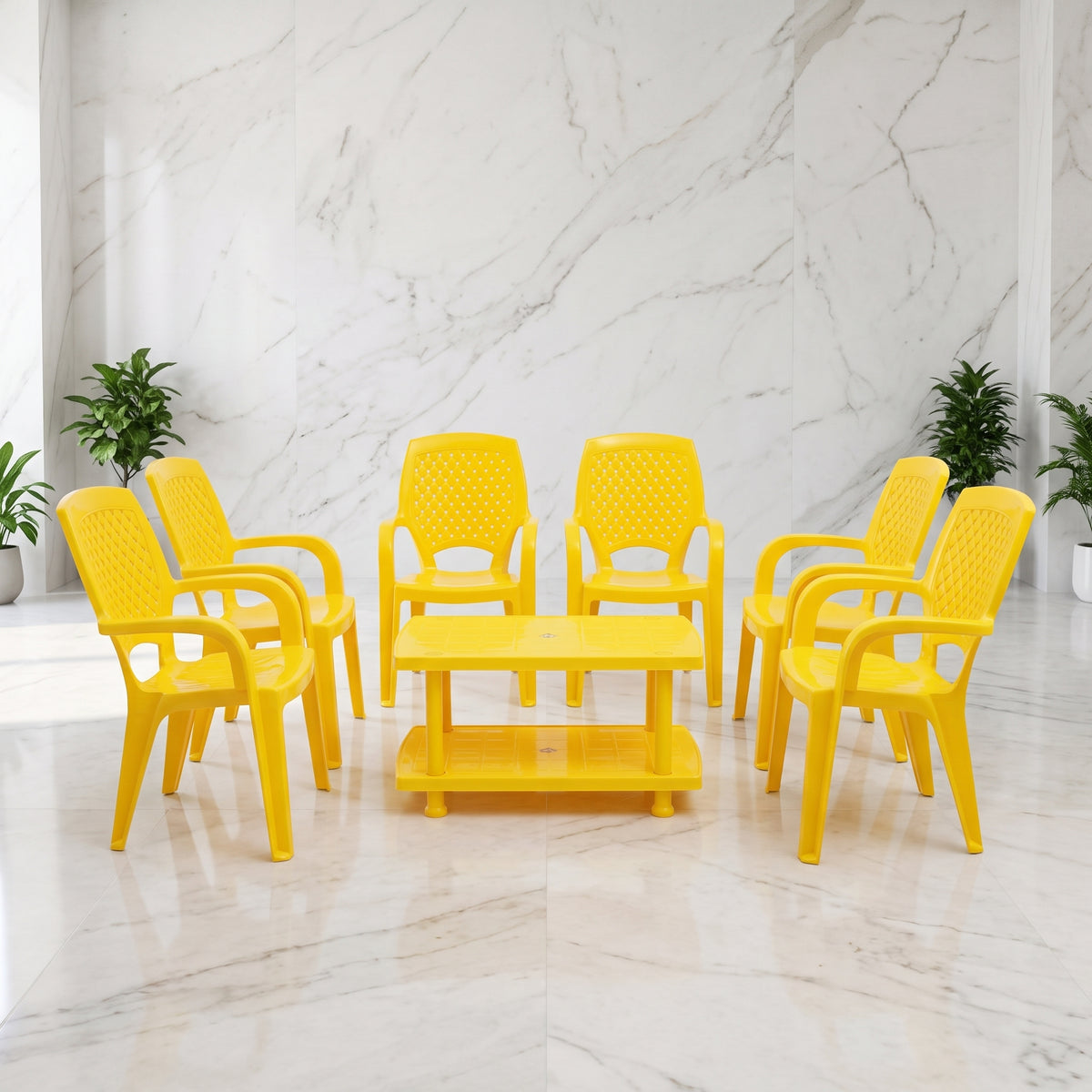 Luxary Dining Set (6+1)