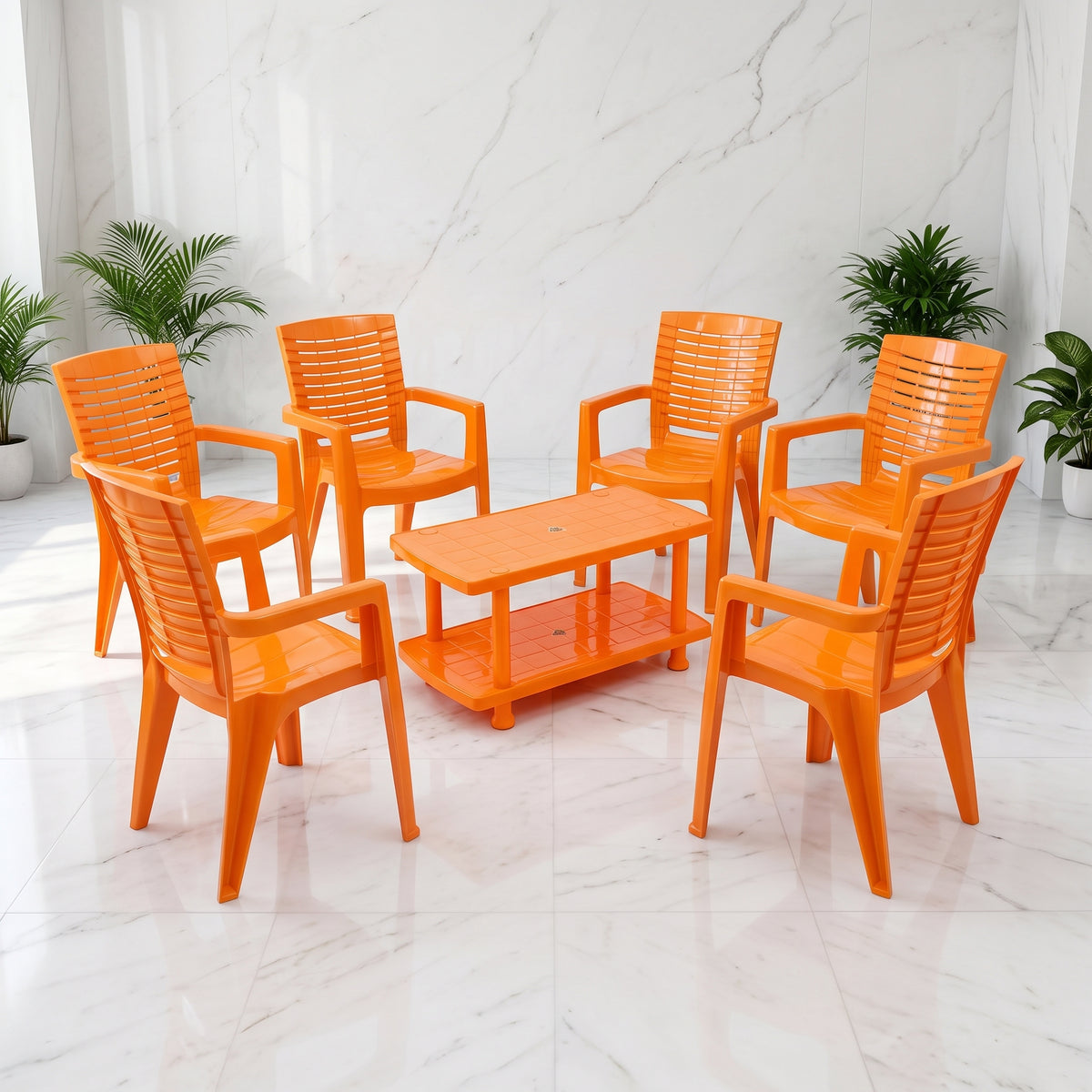 Fiesta Pearl Orange Set