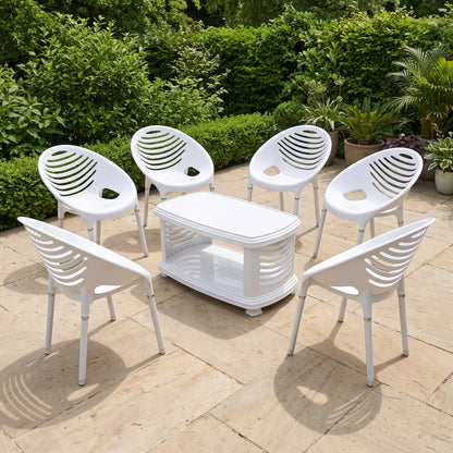 Wifi Chair set With Same Plastic Legs