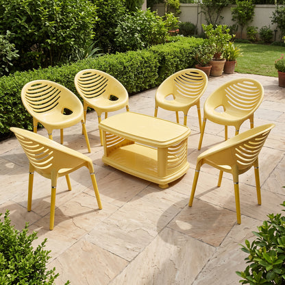 Wifi Chair set With Same Plastic Legs