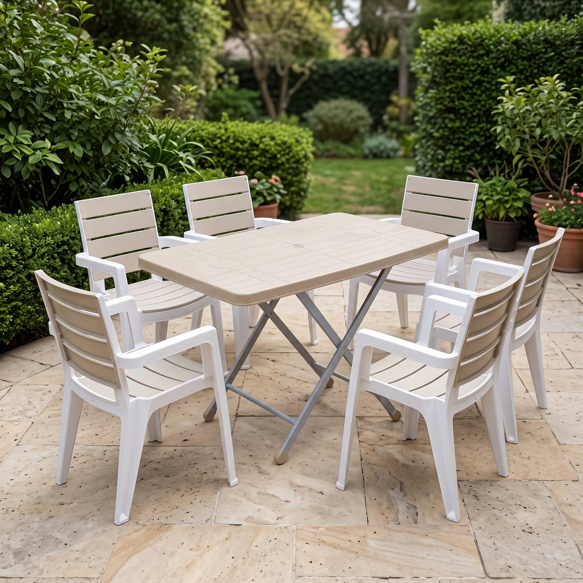 Double Shade Chair Set