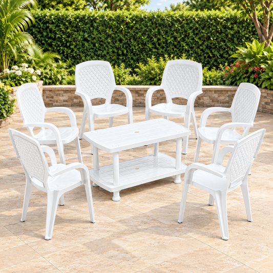 Luxary Dining Set (6+1)